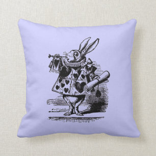 Coussin Alice Vintage au pays des merveilles