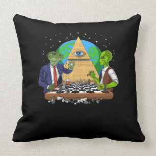Coussin Alien Illuminati