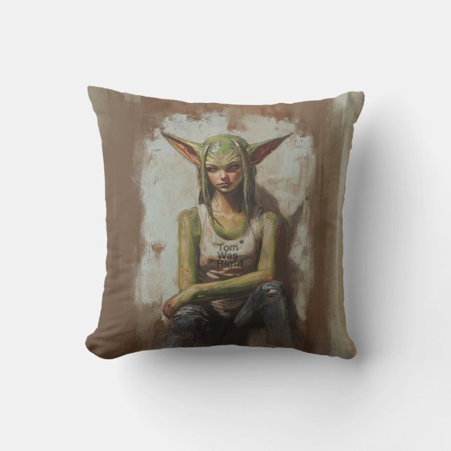 Coussin Aliens Exist  (Recto)