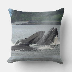 Coussin Alimentation des baleines à bosse