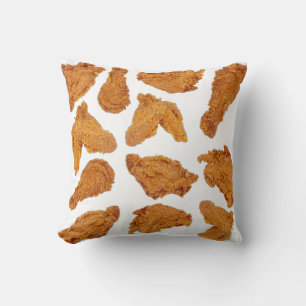 Coussin Alimentation motif au poulet frit