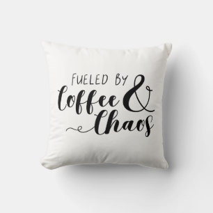 Coussin Alimenté Par Café & Chaos