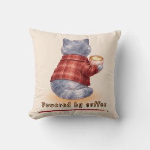 Coussin Alimenté par le café