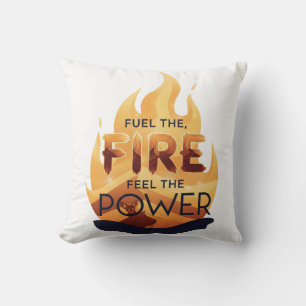 Coussin Alimenter le feu sentir l'arbre de motivation de l