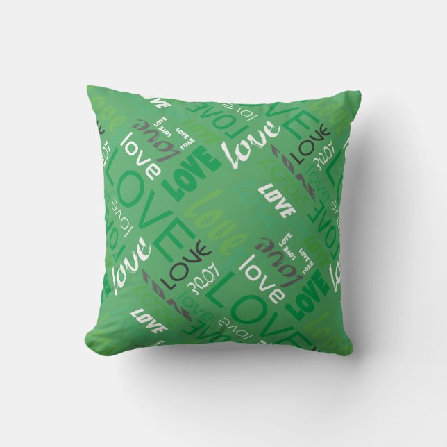 Coussin Alive Green Gallery (Recto)
