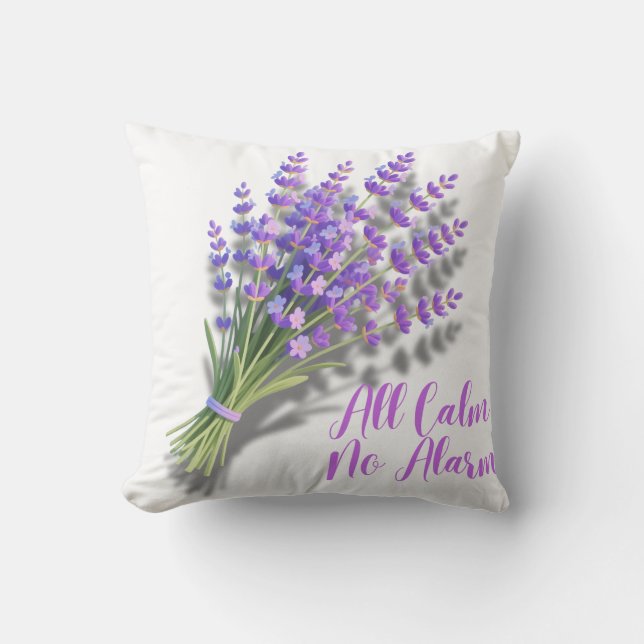 Coussin All Calm No Alarm Lavender Wellness (Recto)