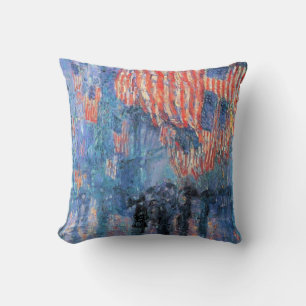 Coussin Allée sous la pluie par Frederick Childe Hassam