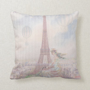 Coussin Aller à vélo par Paris