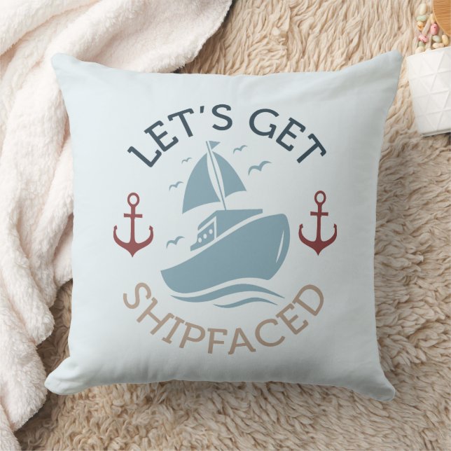 Coussin Allons Nous Griser Sur Un Bateau (Couverture)