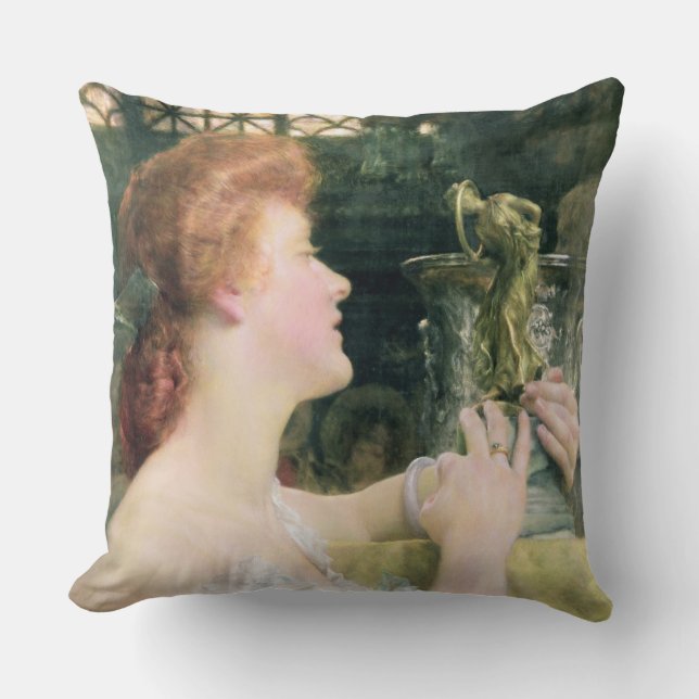 Coussin Alma-Tadema | Hour d'or, 1908 (Recto)