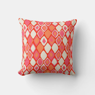 Coussin Almas tir d'ikat de diamant