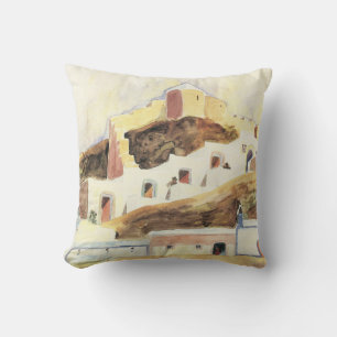 Coussin Almeria par Walter Gramatte, Expressionisme Vintag