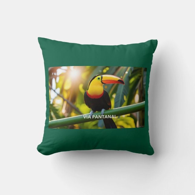 Coussin Almofada 40,6 cm x 40,6 cm Tucano (Recto)