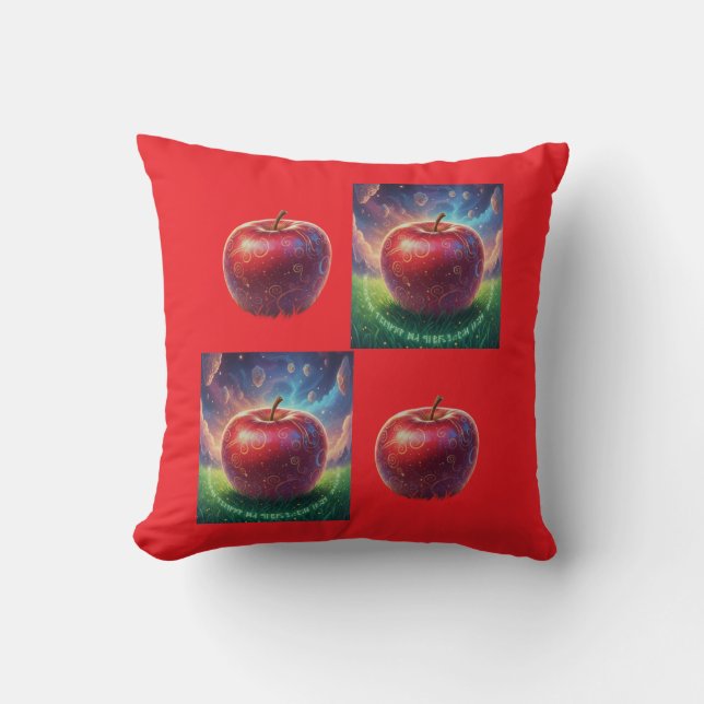 Coussin Almofada Enigma Red (Recto)