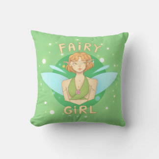 Coussin almofada fada, fairy girl