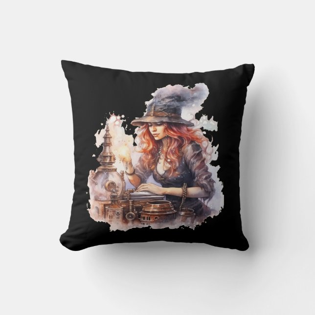 Coussin Almofada (Pillow) Halloween Steampunk (Recto)