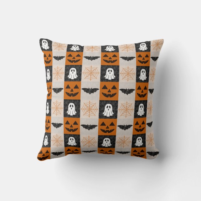 Coussin Almofada travesseiro estampa halloween (Verso)