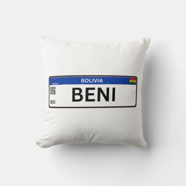 Coussin Almohada Beni Mercosur (Recto)