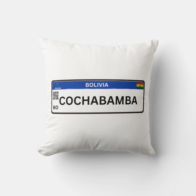 Coussin Almohada Cochabamba Mercosur (Recto)