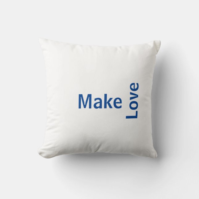 Coussin Almohada faire l'amour (Recto)