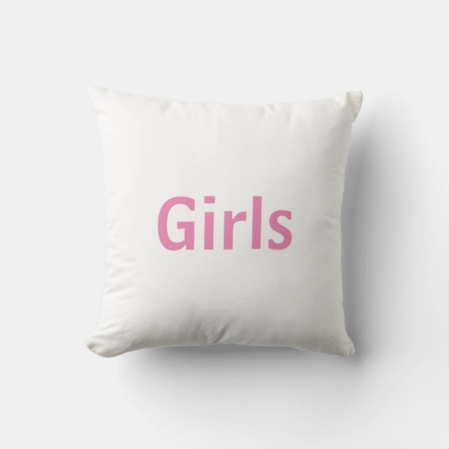 Coussin Almohada Girls (Recto)