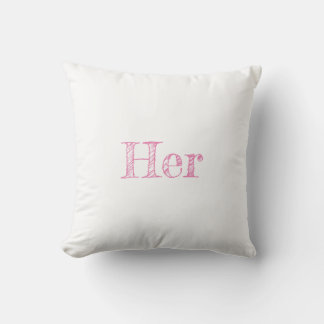 Coussin Almohada Her