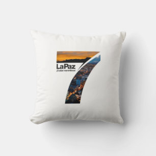 Coussin Almohada La Paz ciudad Maravillosa