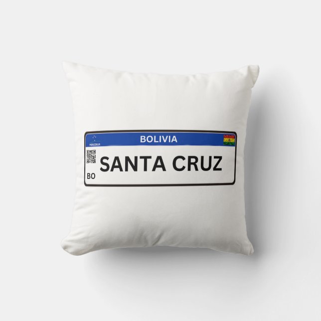 Coussin Almohada Santa Cruz Mercosur (Recto)