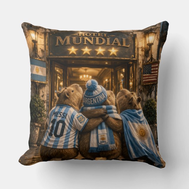 Coussin Almohadon cuarta estrella Capibarra (Recto)