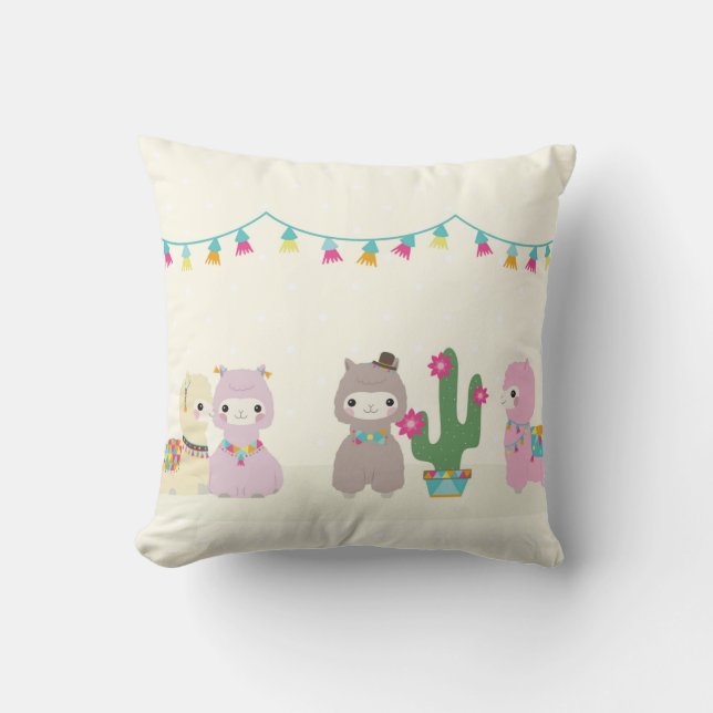 Coussin Alpacas (Recto)