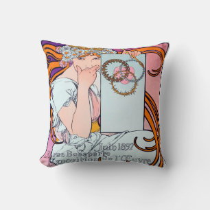 Coussin Alphonse Mucha