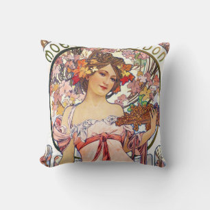Coussin Alphonse Mucha