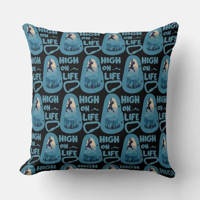 Coussin Alpinisme (Recto)