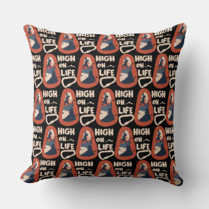 Coussin Alpinisme Haut Sur La Vie