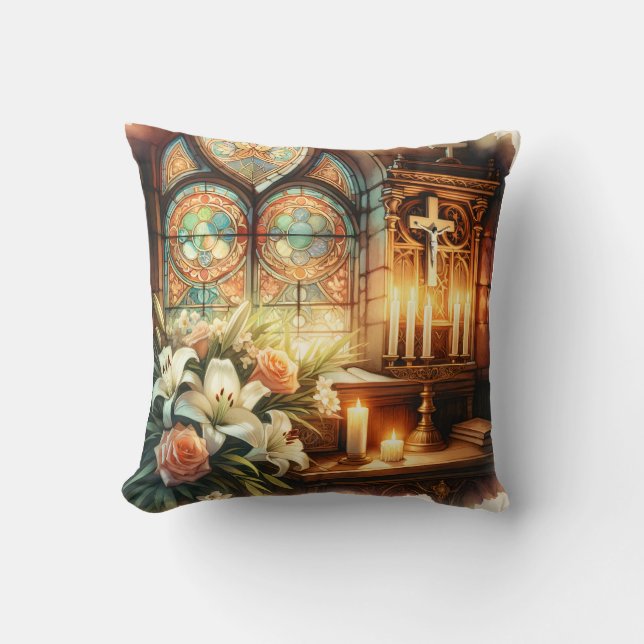 Coussin Altar église (Recto)