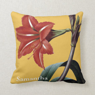 Coussin Amaryllis barrée