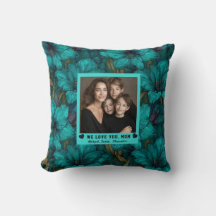 Coussin Amaryllis Fleur Maternité Décoration de chambre à