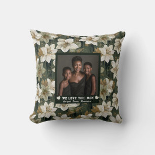 Coussin Amaryllis Maman Pour la Première Fois Moderne Camp