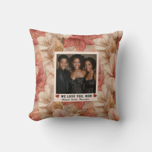 Coussin Amaryllis Marraine Nouveau Maman Décoration de cha