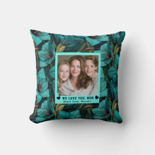 Coussin Amaryllis Meilleure Mummy Mama Décoration Esthéti