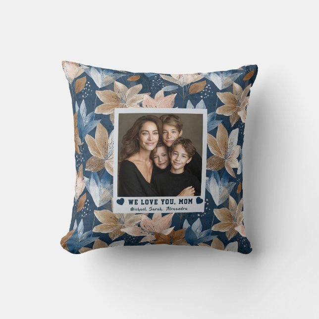 Coussin Amaryllis Mère à Venir Intérieurs Chauds Victorien (Recto)