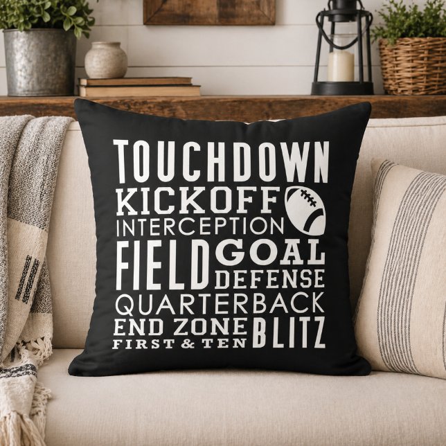 Coussin Amateur de football (Créateur téléchargé)