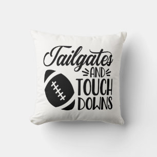Coussin Amateur de football drôle, rassemblement de queue,