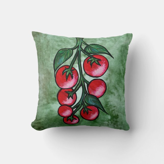 Coussin Amateur de Tomates                                 (Recto)