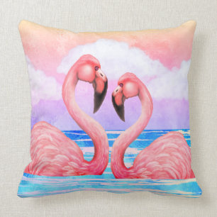 Coussin Amateurs de Flamant rose