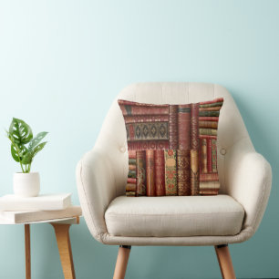 Coussin Amateurs de livres Bibliophile