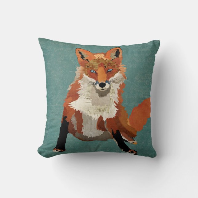Coussin Amber Fox (Recto)