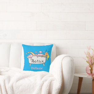Coussin Ambiance Décontractée – Baignoire de Relaxation