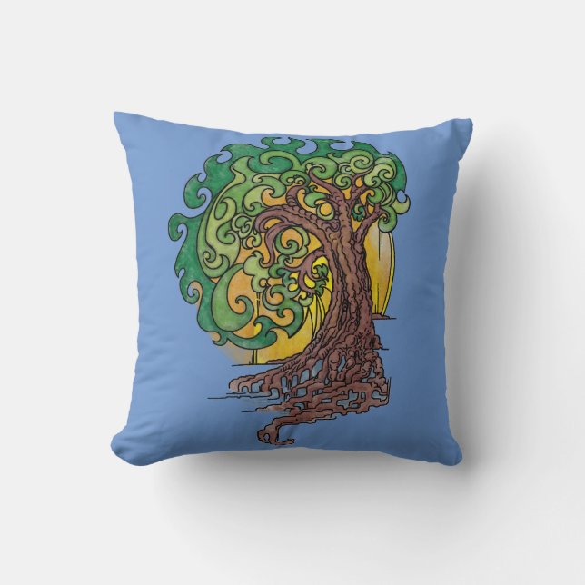 Coussin Ambiance du passage (Recto)