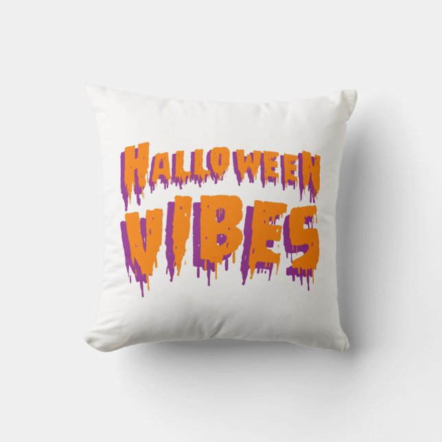 Coussin Ambiance Halloween (Recto)